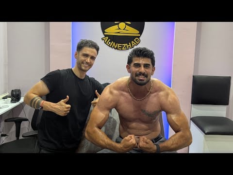"asmr" vip massage alinezhad & big boy