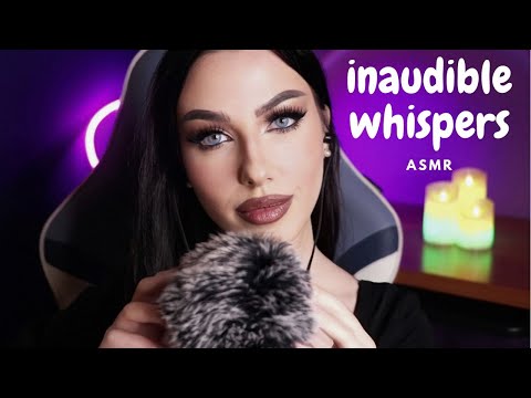 ASMR - UNINTELLIGIBLE/ INAUDIBLE WHISPERS FOR SLEEP WITH HAND MOVEMENTS