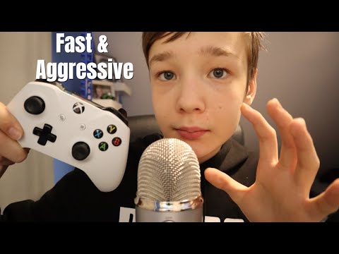 ASMR Fast and Aggressive Triggers