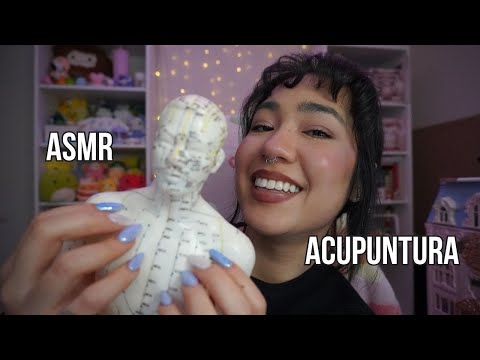 ASMR Rápido | Sessão de Acupuntura na Clínica do Sono