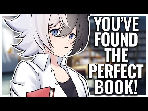 Femboy Librarian Helps You Find The Perfect Book ASMR 📚