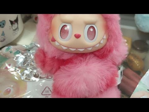 ASMR Unboxing LABUBU V3 🩷♥️🩵💜#unboxing #labubu