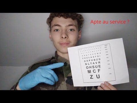 ASMR FR : Roleplay 👨‍⚕médecin militaire👨‍⚕