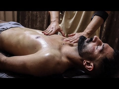 Finally Your Body  Feels Safe | Deep Abdominal, Chest & Face Massage