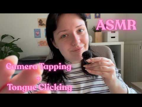 ASMR Camera Tapping & Tongue Clicking