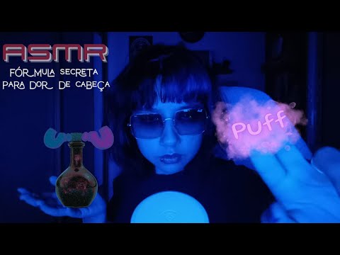 ASMR ✰ Fórmula SECRETA para ELIMINAR dor de cabeça 🤐🧠