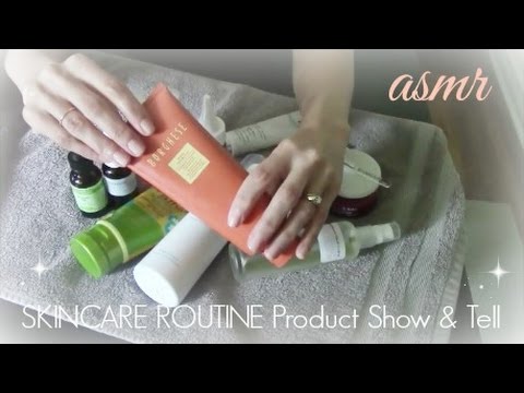 ASMR~SKINCARE ROUTINE~Show & Tell~