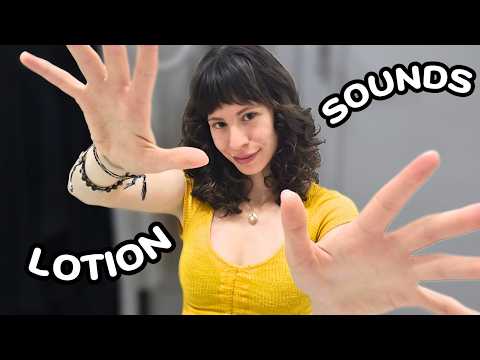 ASMR In The Bathroom 🚽 Lotion Hand Sounds & Movements