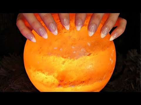 ASMR Aggressive Salt Lamp Scratching | Himalayan Salt Lamps & Blocks | Scratchy Tapping | No Talking