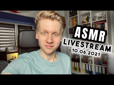 ASMR LIVE | Entspannungstalk mit entspannten Triggern | Livestream vom 10.06.2021