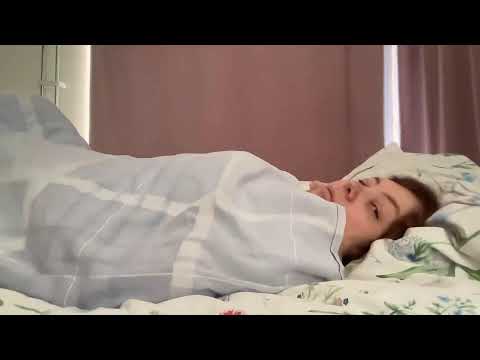 asmr girl sleeping snoring
