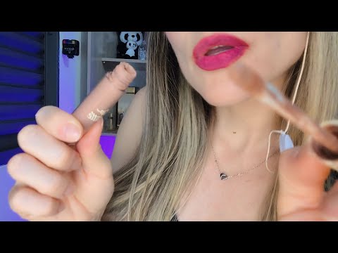 Maquiagem Relaxante com Sons Calmantes 💄✨"ASMR