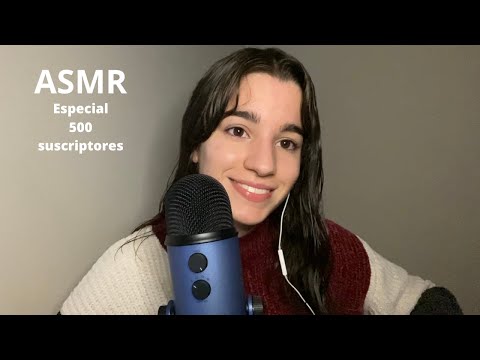 [ASMR] ESPECIAL 500 SUSCRIPTORES | 25 COSAS SOBRE MI