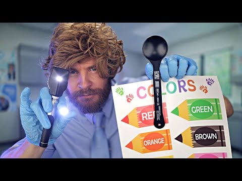 ASMR Fastest EYE Examination (ft. Dr Lightspeed)