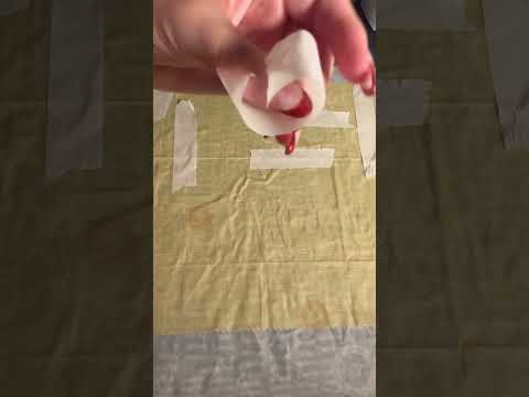 ASMR tape and beeswax #tingly #asmrtriggers #relax #tingles #asmrvideos #tinglesounds