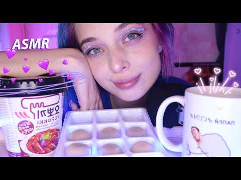 🍥 АСМР ИТИНГ КОРЕЙСКИХ ВКУСНОСТЕЙ 🍙 | asmr eating