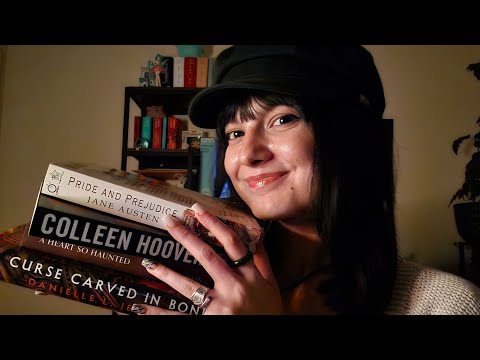 ASMR Book Ramble📚 (you're guaranteed to relax;)