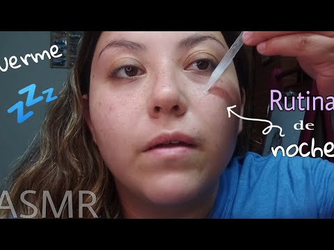 ASMR mi RUTINA de NOCHE 🧖 para dormir 💤😴 *SKINCARE