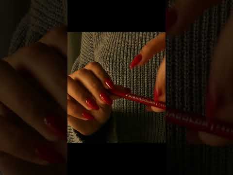 ASMR drawing on your face ✏️❤️  #relax #asmr #asmrdrawing #notalking
