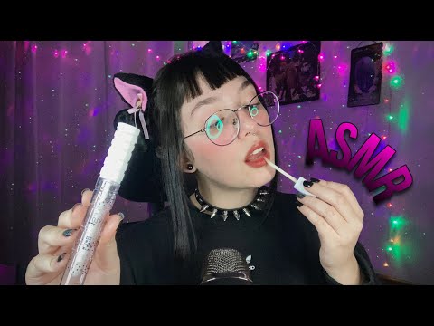 ASMR SONS DE BOCA MOLHADOS COM GLOSS 💦