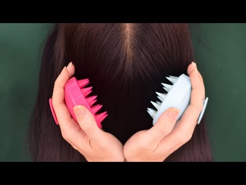 ASMR Scalp Massage, Real Person Scalp Scratching Tingling For Relieve Stress