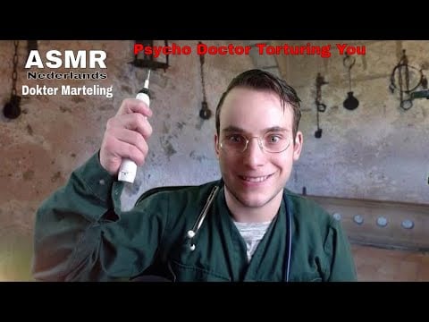 Nederlandse ASMR | Gestoorde Duitse Dokter Ondervraging | Psycho Doctor | Roleplay | Dr Friedrich