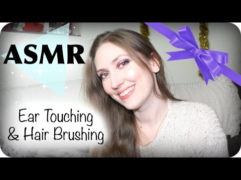 ASMR BINAURAL Long Hair Brushing, Ear Cupping & Touching - Soft Spoken (A New Year, A New Channel)