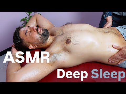 ASMR Massage | Relaxing Sleep Whit Soothing music | Deep Relaxation & Stress Therapy | Stress Relief