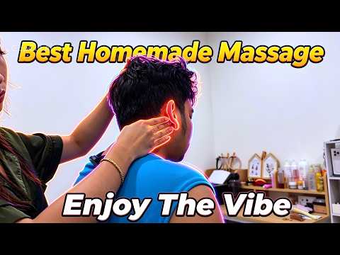 Stress Melts Away with Homemade Massage 😴 | ASMR No Talking