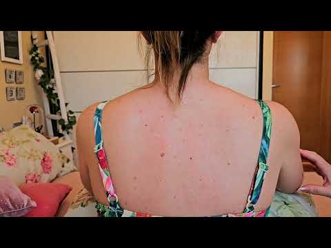 ASMR Tracing My Sister’s Back & Arms 🖐💖 Tickles & Pure Relaxation