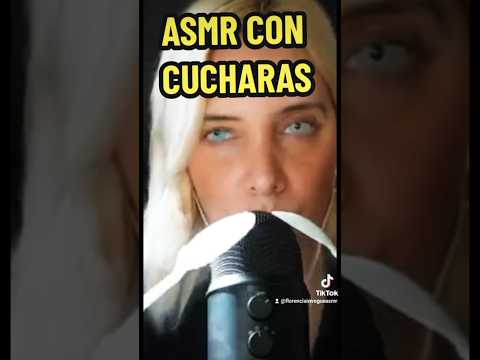 ASMR CON CUCHARAS #asmr #shorts #asmrvideo #asmrargentina #asmrrspañol