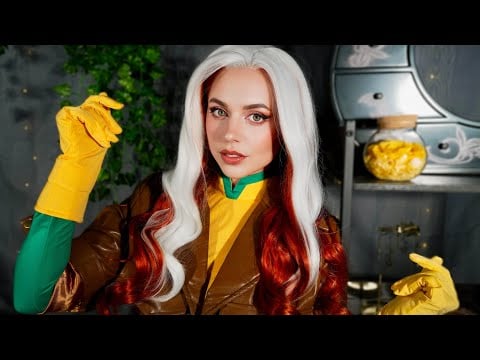 ASMR Rogue Is Obsessed With You | X-Men Roleplay | Personal Attention, Scalp Massage