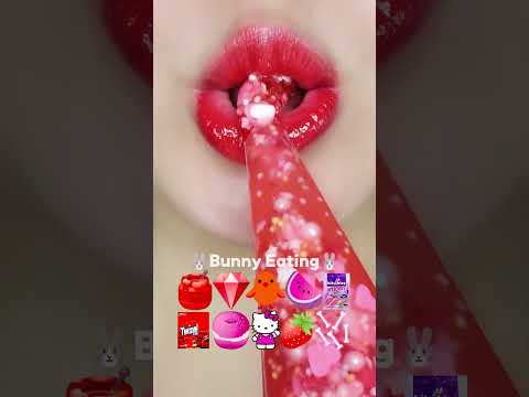Red Honey Jelly Lips ASMR🍯 Oddly Satisfying Lips ASMR