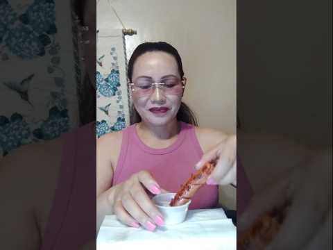 MY HOTDOG #shortsfeed #mukbang #everyone #food #eating #eatingshow #mukbang #hotdog #cream #sausage