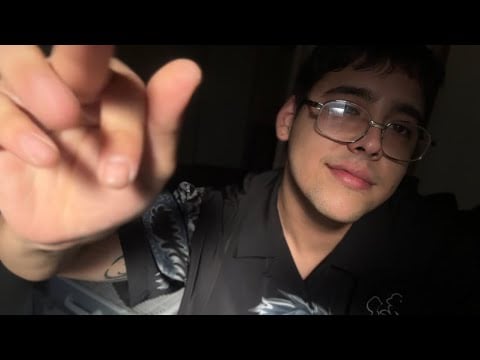 Hand sounds from a friend ASMR