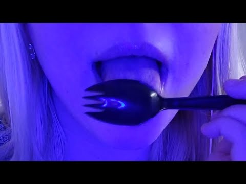 ASMR 💜 Eating You🍴😋 Ft. Lens Licking & Tingly Tapping!✨️ Better with 🎧