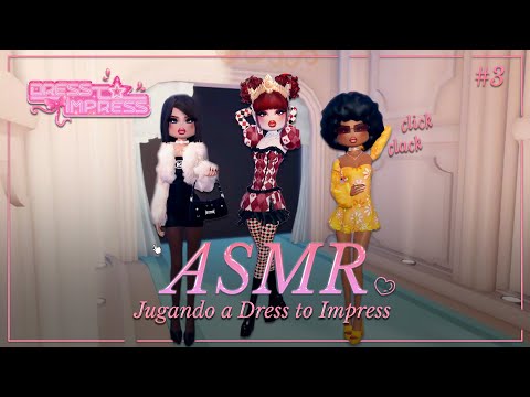 ASMR ✧ Susurrándote mientras jugamos a Dress to Impress #3 🛍️👠 [Binaural] [Códigos incluidos]