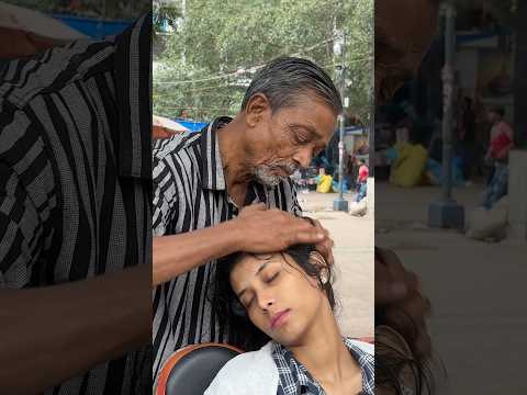 Waris Barber Best Head Massage Pt-1 #asmr #thebarbersarms #headmassage #indianbarber