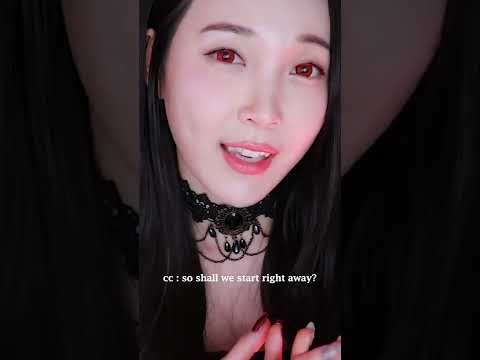 ASMR Fastest Checkup Vampire Doctor #shorts