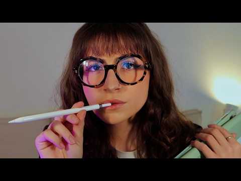 ASMR | La *pire* psy te pose des questions étranges · 2