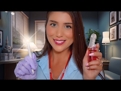 ASMR | Cranial Nerve Exam (Italian Accent) 🇮🇹