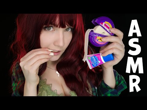 АСМР Итинг Жевательная резинка 🍡 ASMR Eating Bubble gum [ Mukbang \ Мукбанг] 🧁 (EATING SOUNDS)