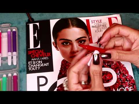 💤 ASMR - ON RELOOKE LES MODELES DE MAGAZINES - relaxant pour s'endormir