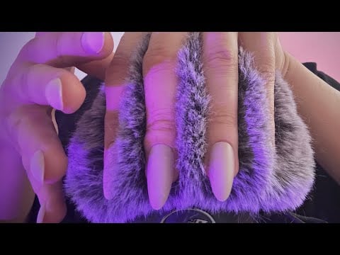 Fast & Aggressive⚡ASMR Fluffy Mic Scratching 🤯 | Brain Melting Relaxation Scalp Massage (No Talking)