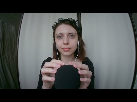ASMR| Mic scratching & tk, sk| Скретчинг & тк, ск