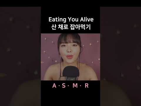 #asmr Eating You (Mouth Sounds) 산 채로 잡아 먹어 줄게요