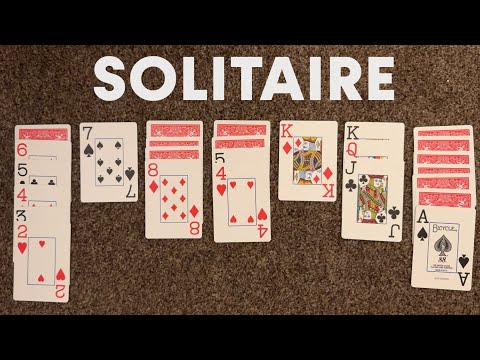 ASMR | How To Play Solitaire