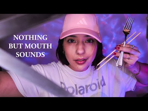 ASMR NOTHING BUT MOUTH SOUNDS TO HELP YOU SLEEP