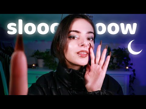 ASMR Let's Slow Down 🌙  Close Ur Eyes & Follow My Instructions 🌙 Sleepy Word Games