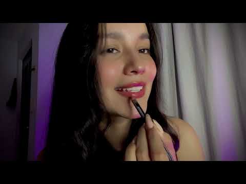 ASMR/ Te doy besitos  por toda tu carita 💋